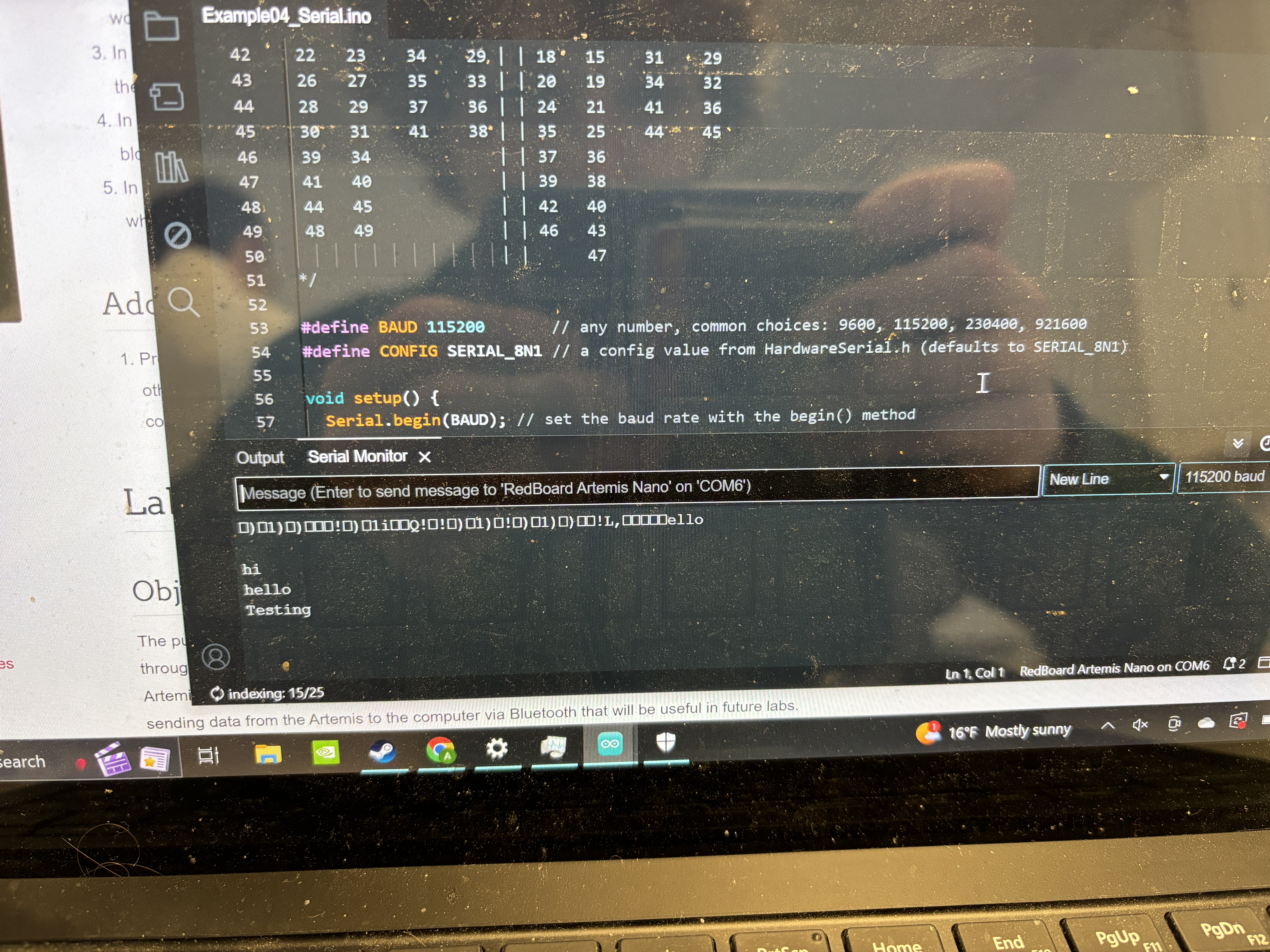 Serial Monitor
